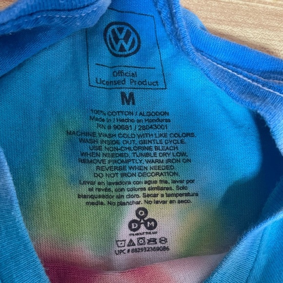 Volkswagen hippie van tie dye cotton T-shirt women’s size M - Picture 12 of 14